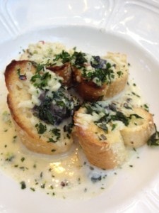 Escargot en Toscani